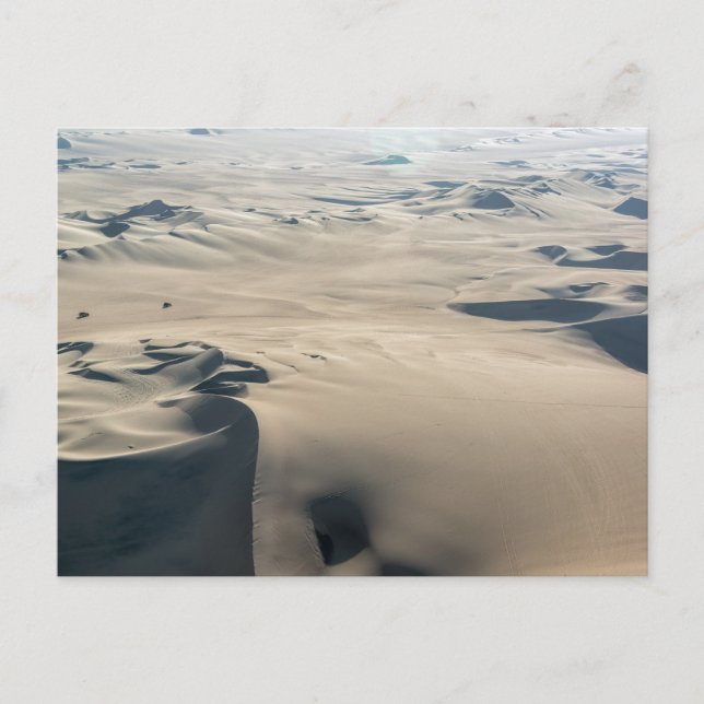 Carte Postale Dunes de sable et buggies des dunes (Devant)