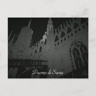 Carte Postale Duomo de Sienne
