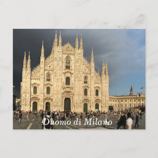 Carte Postale Duomo do Milano Milan Italie Cathédrale Sacrée (Devant)