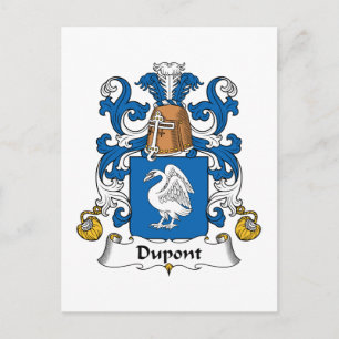 Carte Postale Dupont Family Crest