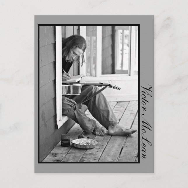 Carte Postale Dur au travail (Devant)