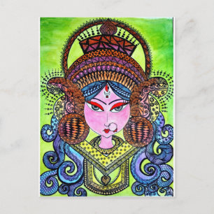 Carte Postale Durga Maa