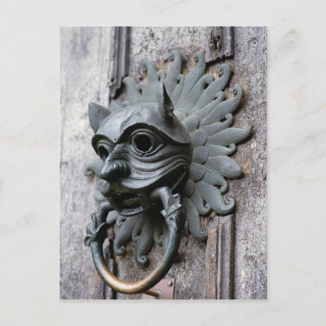 Carte Postale Durham Cathédrale Sanctuaire Knocker (Devant)