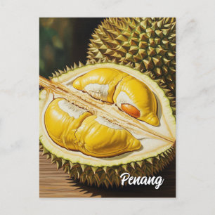 Carte Postale Durian à Penang