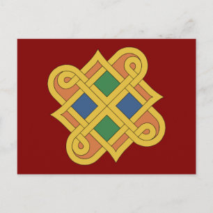 Carte Postale Durrow Knotwork 2016