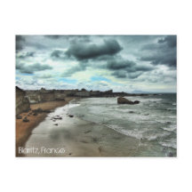 "Dusk descend sur Biarritz"