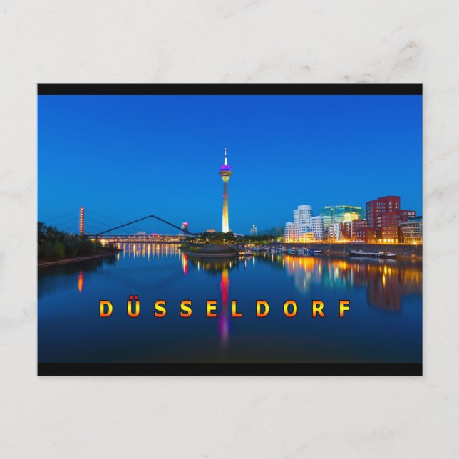 Carte Postale Düsseldorf 007B (Devant)