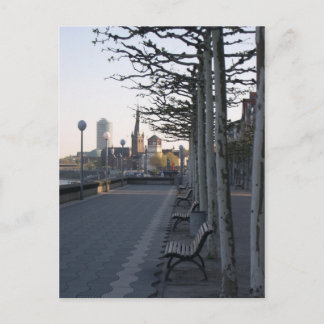 Carte Postale Düsseldorf Rheinpromenade
