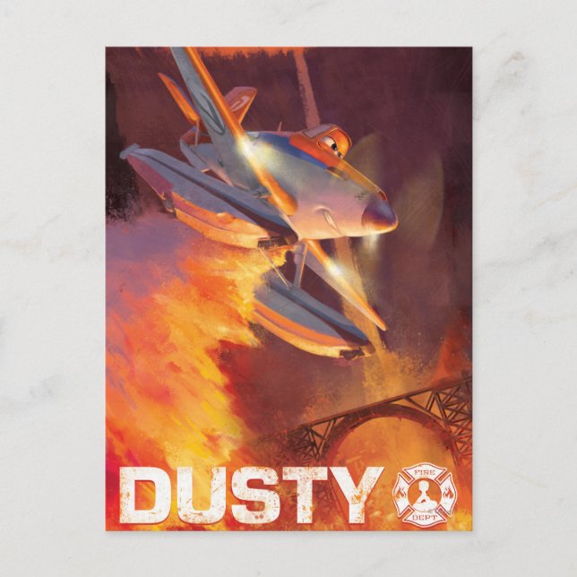 Carte Postale Dusty - Piston Peak Fire Dept (Devant)