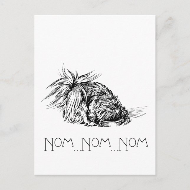 Carte Postale Eager Peke (Devant)