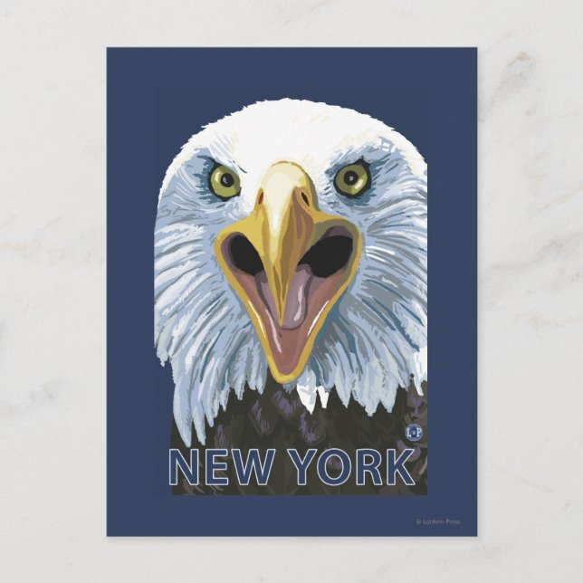 Carte Postale Eagle de New York (Devant)