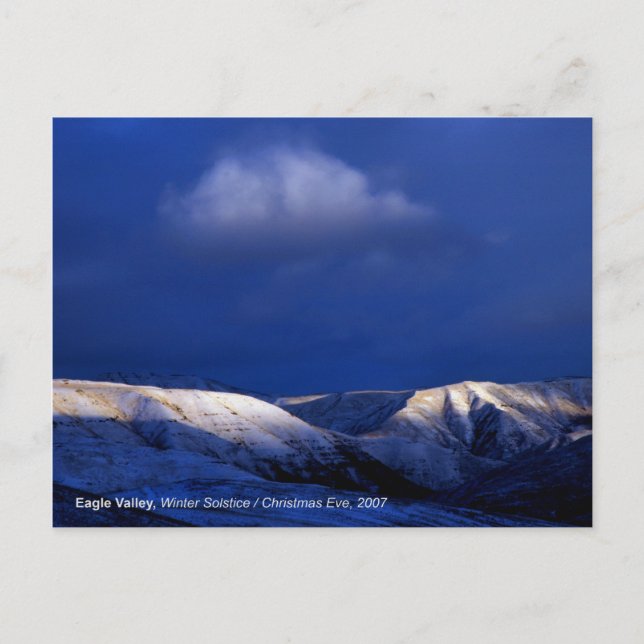 CARTE POSTALE EAGLE VALLEY (Devant)