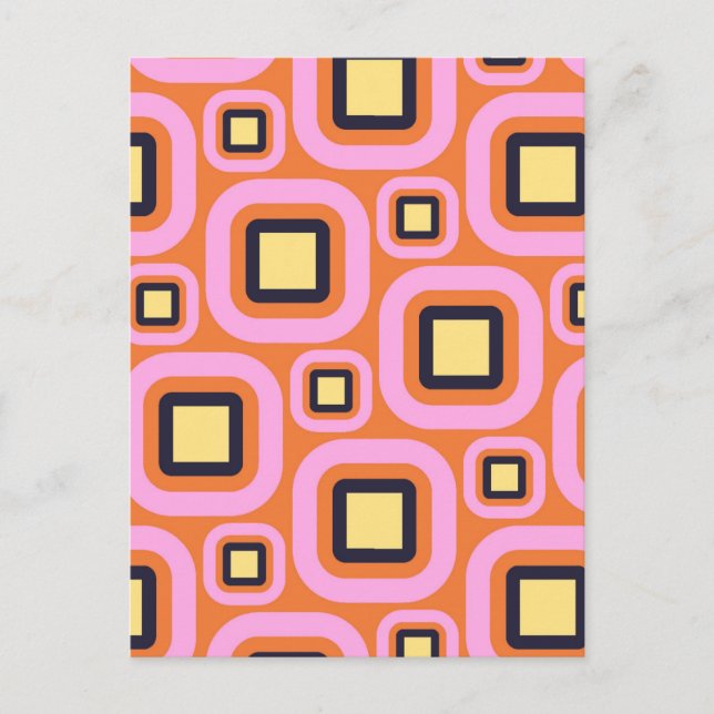 Carte Postale Eames modernes Rectangles 23 (Devant)