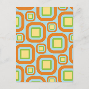 Carte Postale Eames modernes Rectangles 24