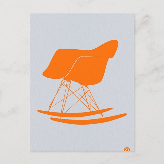 Carte Postale Eames Rocking (Devant)