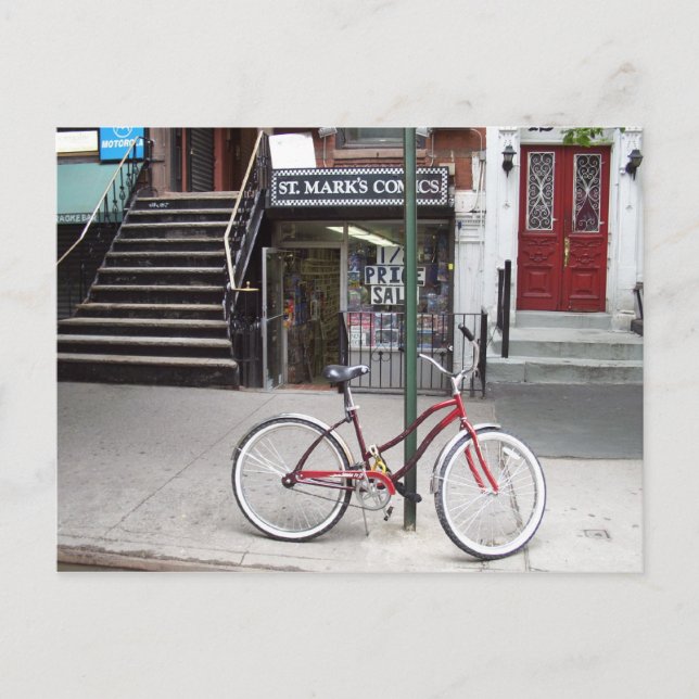 Carte Postale East Village NYC (Devant)