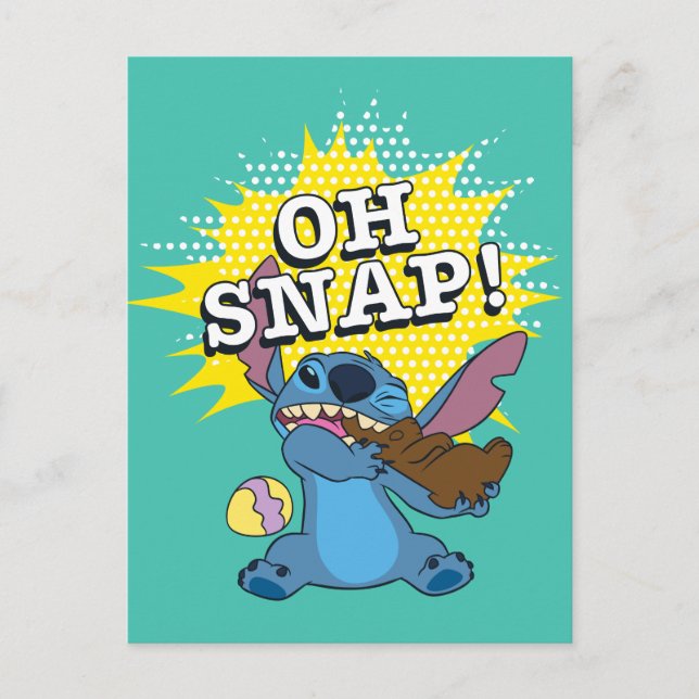 Carte Postale Easter Stitch | Oh Snap ! (Devant)