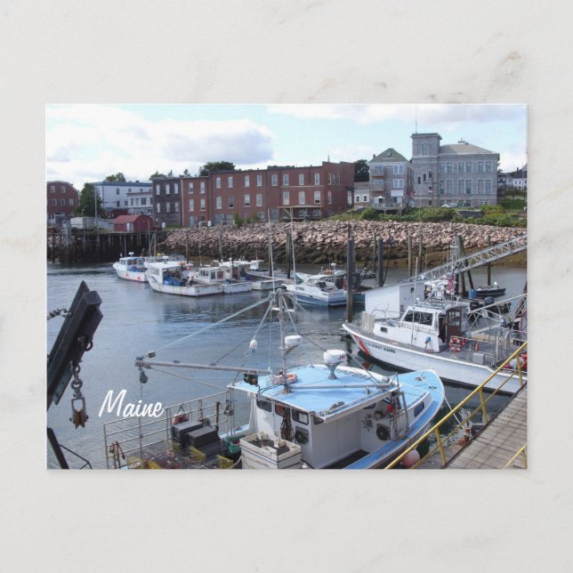 Carte postale Eastport (Devant)