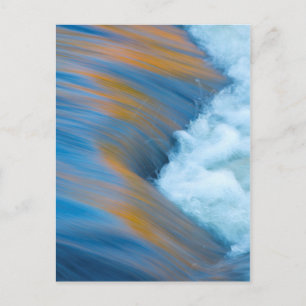 Carte Postale Eau bleue abstraite, Canada