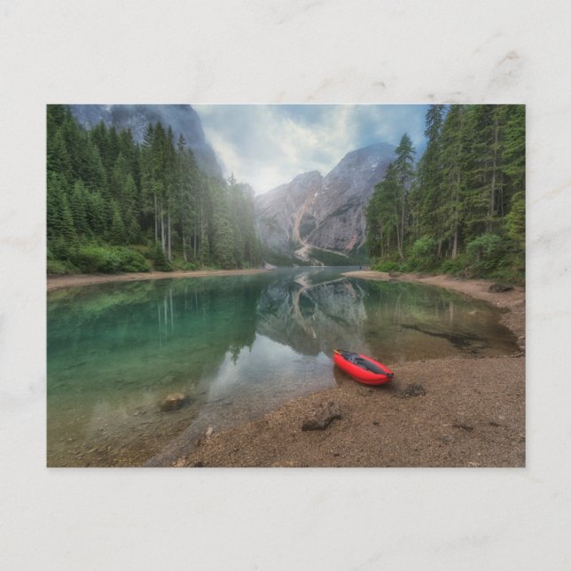 Carte Postale Eau | Lac Tyrol du Sud, Italie (Devant)