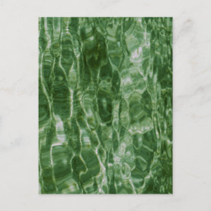 Carte Postale Eau verte