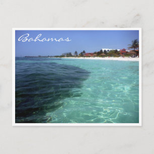 Carte Postale eaux cristallines de bahamas