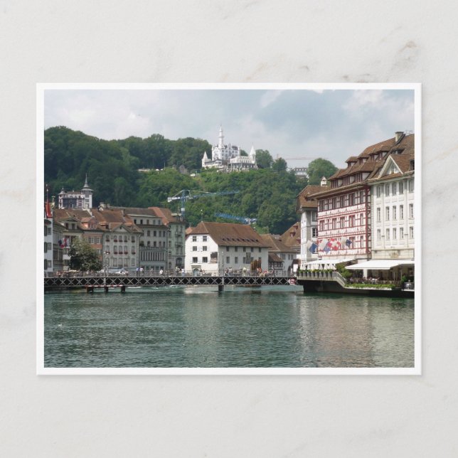 Carte Postale eaux de la lucerne (Devant)