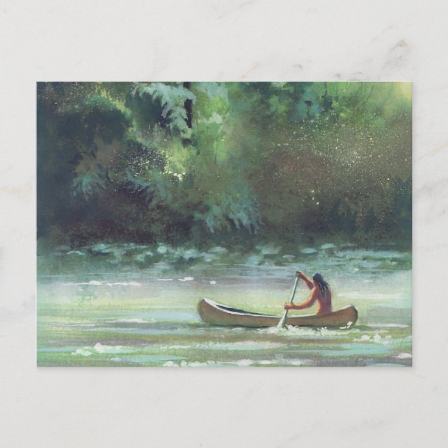 Carte Postale EAUX PARQUÉES par SHARON SHARPE (Devant)