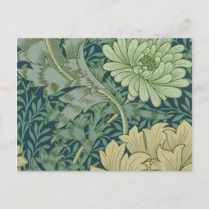 Carte Postale Échantillon de motif de papier peint avec le