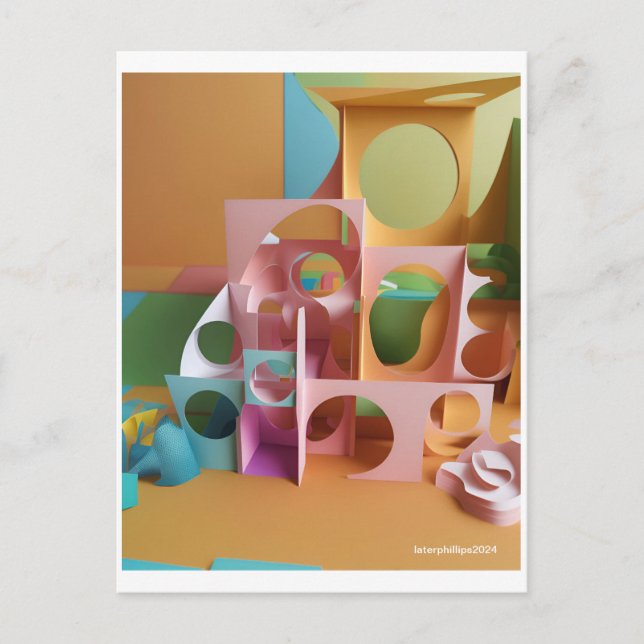 Carte Postale Échappement à cycle supérieur no 6 (Devant)