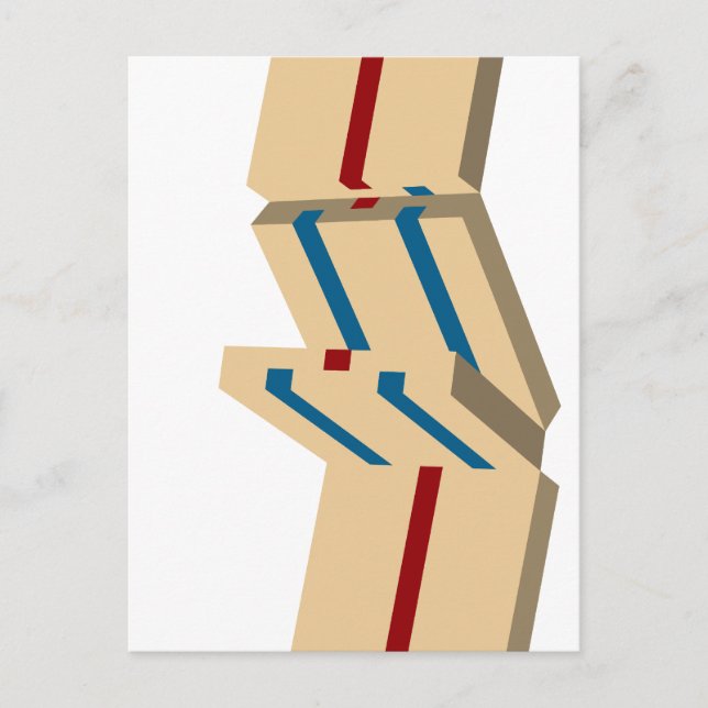 Carte Postale échelle de jacob (Devant)