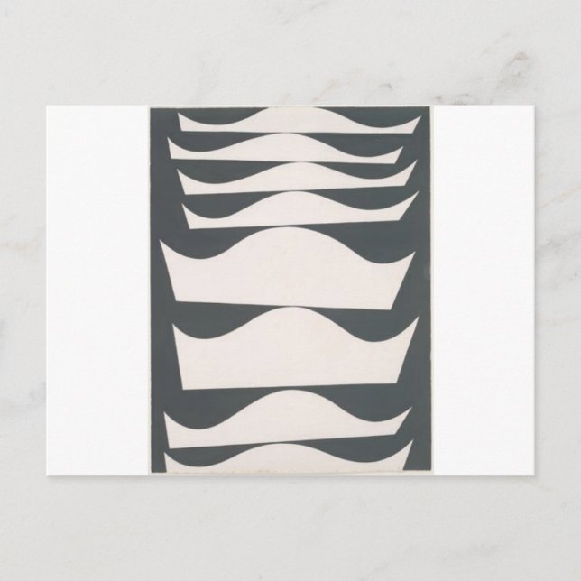 Carte Postale Echelonnement desaxe par Sophie Taeuber-Arp (Devant)