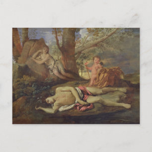 Carte Postale Echo et Narcissus