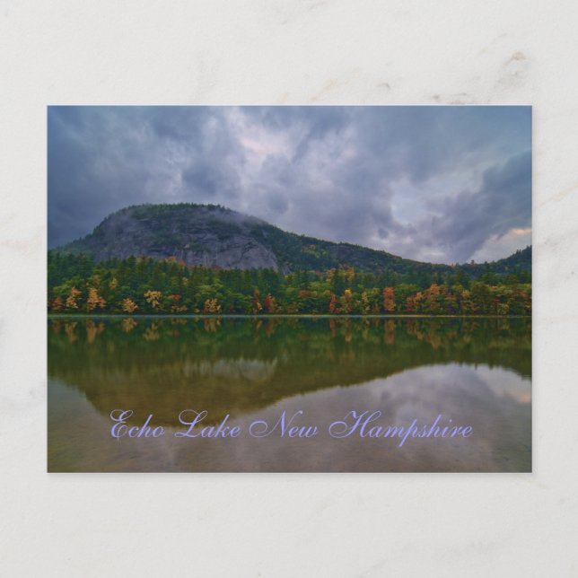 Carte postale Echo Lake New Hampshire (Devant)