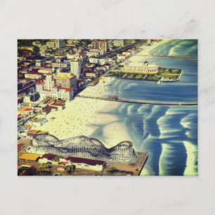 Carte Postale Échos de Long Beach (Californie Côtière Classique)