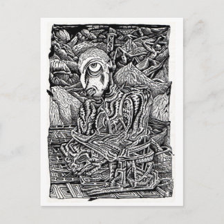 carte postale échouée