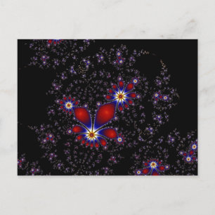 Carte Postale Éclatement fractal