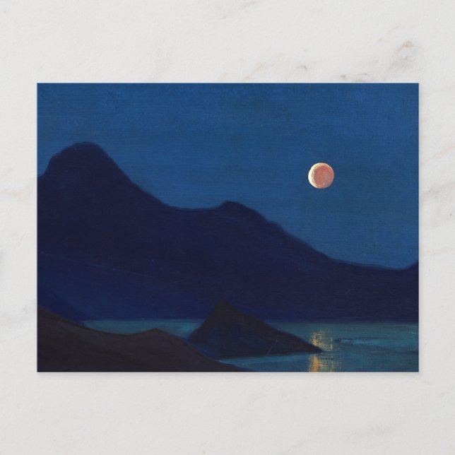 Carte Postale Eclipse, 1939 by Nicholas Roerich (Devant)