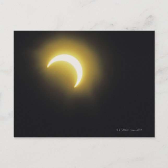 Carte Postale Éclipse solaire (Devant)
