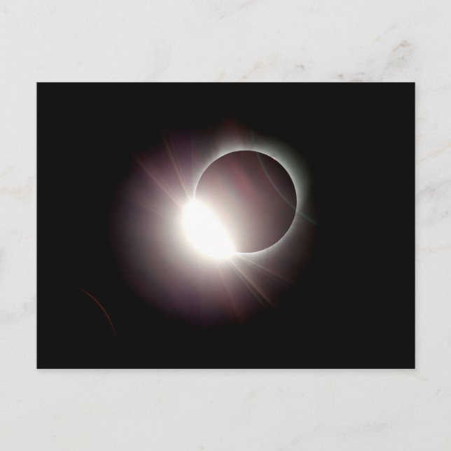 Carte Postale Éclipse solaire totale 2017 (Devant)