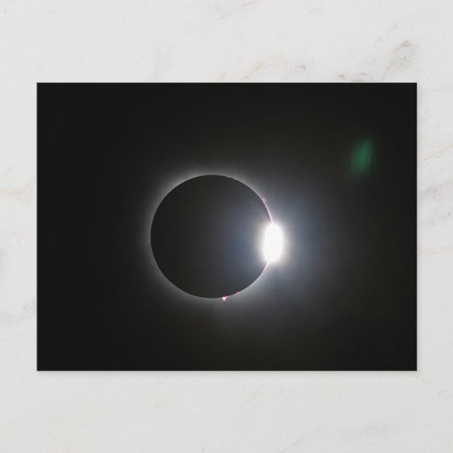 Carte Postale Éclipse solaire totale 8 avril 2024 (Devant)