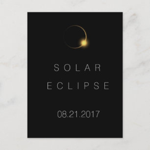 Carte Postale Éclipse solaire totale américaine 2017
