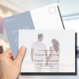 Carte Postale Économisez sur les photos de mariage pour les fair