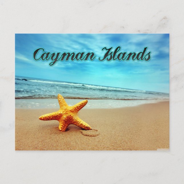 Carte Postale Écorce des îles Caïmans (Devant)