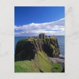 Carte Postale Ecosse, Aberdeen. Château de Dunnotar.