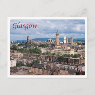 Carte Postale Ecosse - Glasgow -