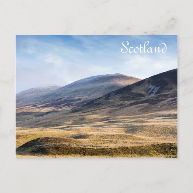 Carte Postale Écosse - Highland Mountains (Devant)