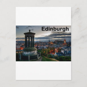 Carte Postale Ecosse skyline d'Édimbourg (St.K.