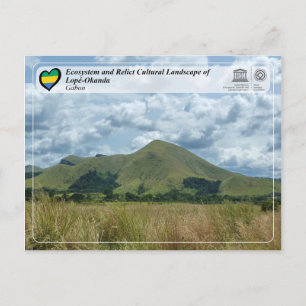 Carte Postale Écosystème et paysage culturel de Lopé-Okanda