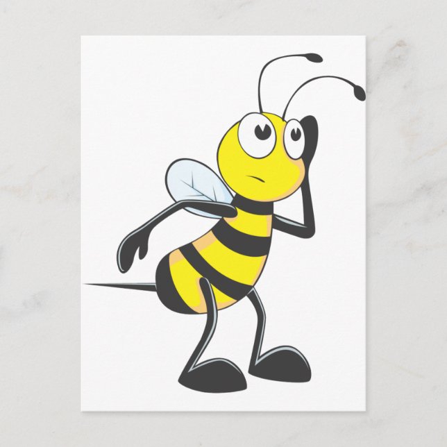 Carte Postale Écoute des abeilles (Devant)